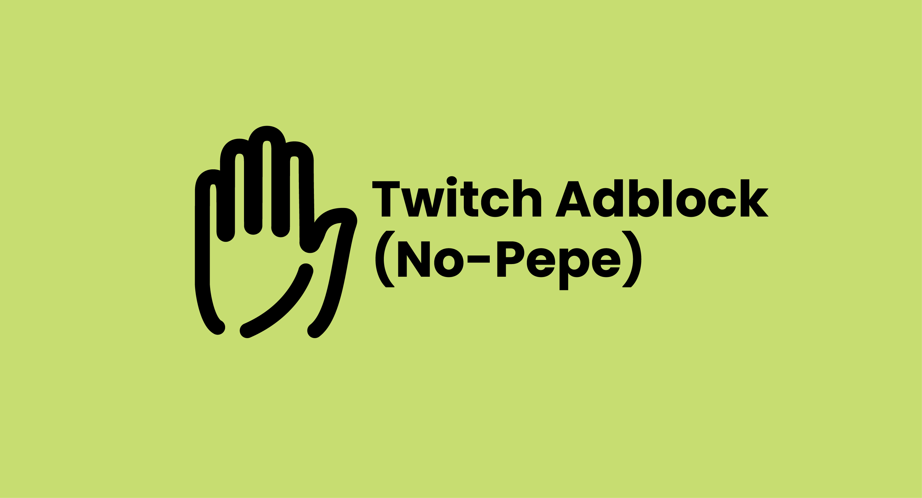 twicth adblock (no pepe)