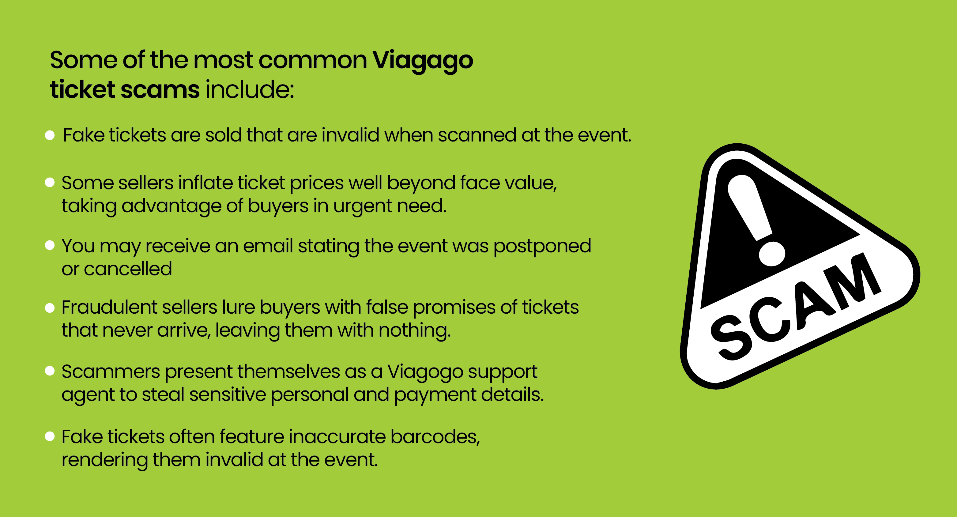 Top Ticket Scams to Watch Out for on Viagogo