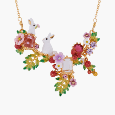 Enchanted Encounter Bunny Collar Necklace
