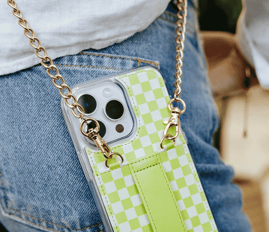 Gold Purse Chain Lanyard